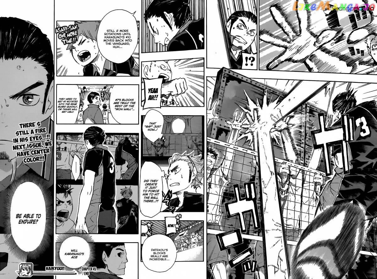 Haikyuu!!, Chapter 45 image 20